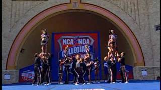 Navarro College Cheerleaders NCA show on Fox Sports Net - April 2009    NC - Corsicana, TX