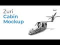 First Look: Zuri VTOL Cabin Mockup | Rapid Cardboard Prototyping