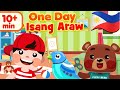 One Day Isang Araw | Philippines Kids Nursery Rhymes & Songs | Awiting Pambata Compilation