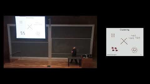 Lecture #12a: Clustering/Dimensionality Reduction, Part 1 (4/17/18)