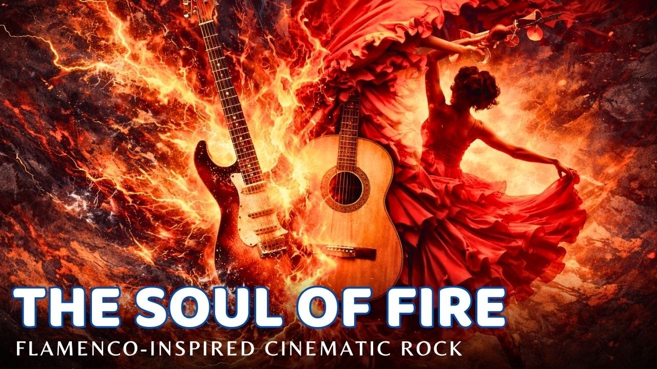 The Soul of Fire: Flamenco-Inspired Emotional Rock for Inner Momentum & Drive