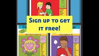Coloring book all Sign Language