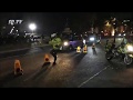 LONDON / VIP police convoy in Hyde Park