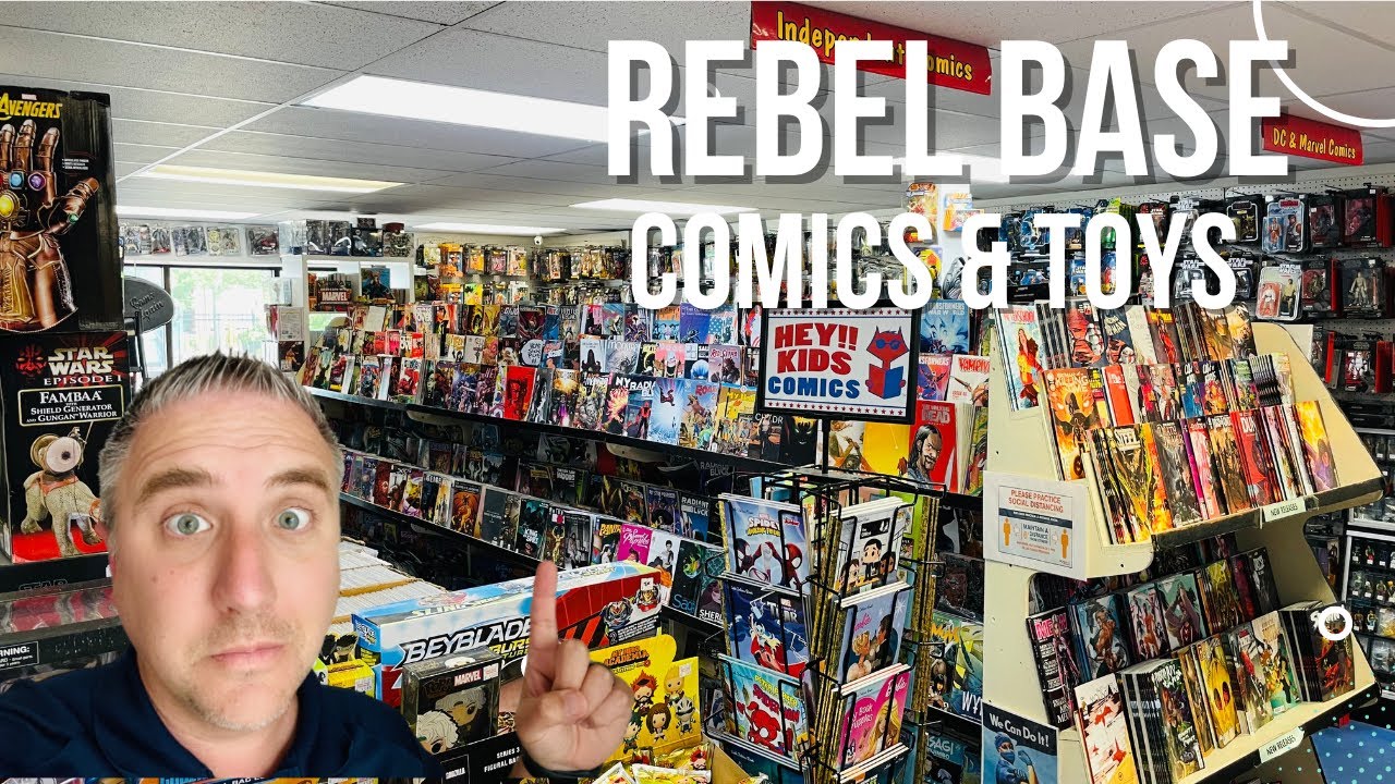 Rebel Base Comics and Toys Charlotte, NC Comic Book Store Review