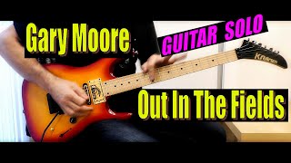 Gary Moore "Out In The Fields" - Guitar Solo with Bare Knuckle "Holydiver" pickups