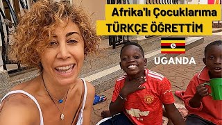 Afrikalı Çocuklarıma Türkçe Öğrettim! GhettoKids Uganda -  @TripletsGhettoKids   - 46