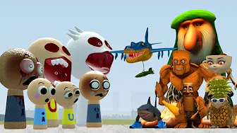 New Sprunki Upin and Ipin Vs All New Italian AI Brainrot Memes in Garry's Mod