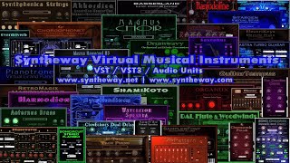28 Virtual Instruments 9 Audio Effects VST VST3 AU Plugins EXS24 KONTAKT Win/Mac Apple Silicon M1 M2 screenshot 3