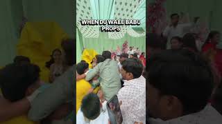When dj wala babuu become the props🔥😂 #family #wedding #funny video # game
