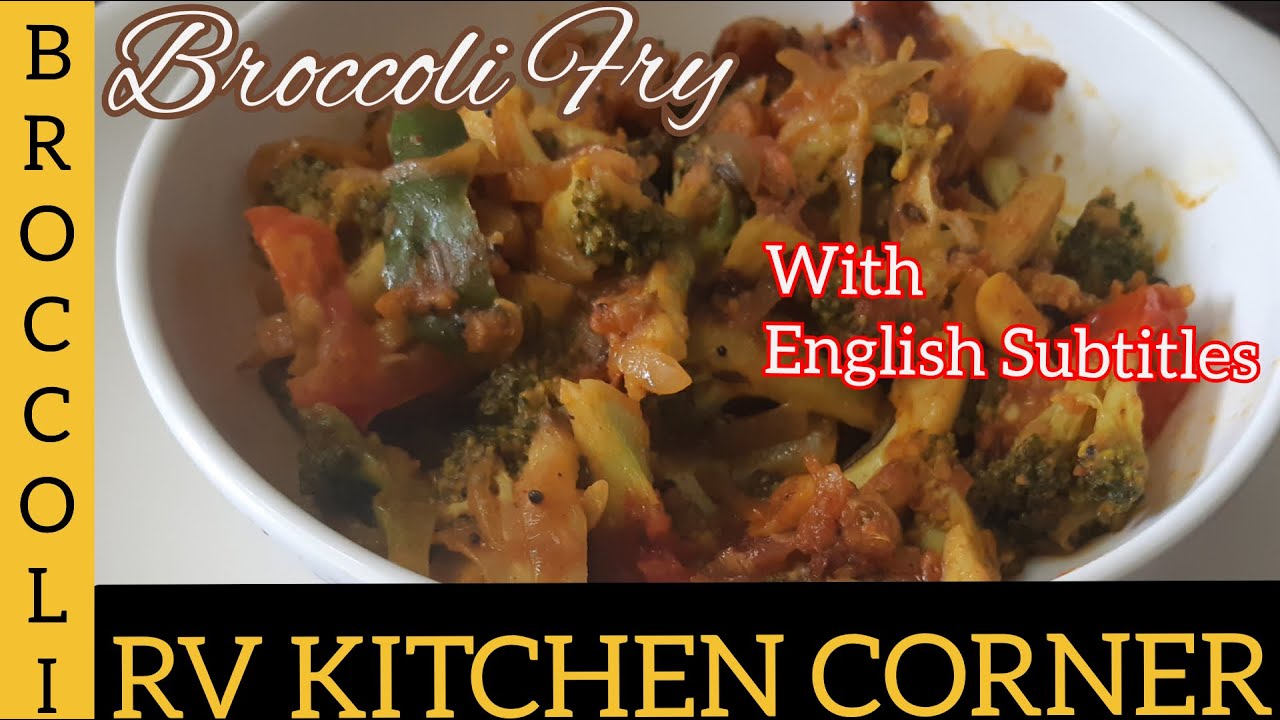Broccoli fry in Tamil Broccoli recipe in Tamil broccoli masala