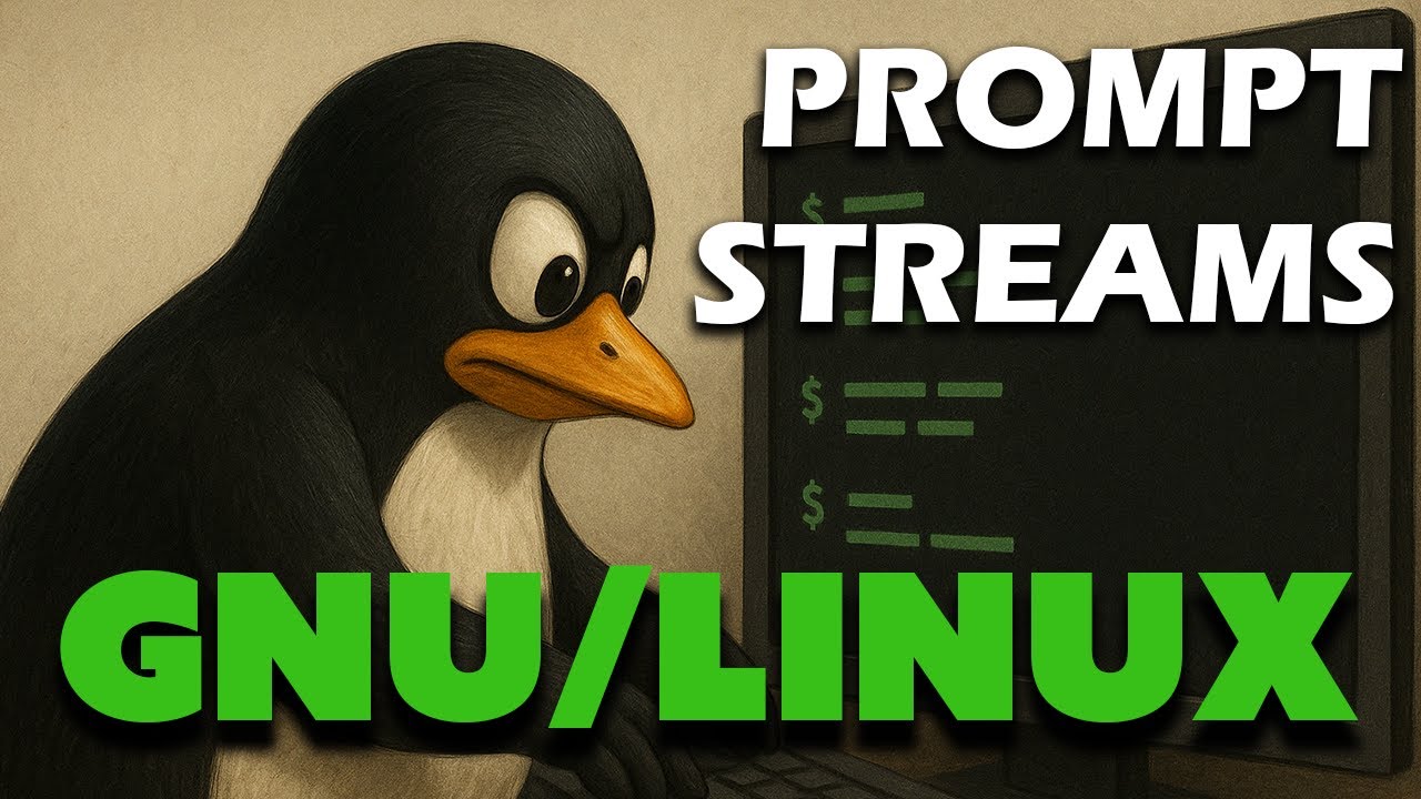 GNU/Linux Terminal Language: Prompt & Streams