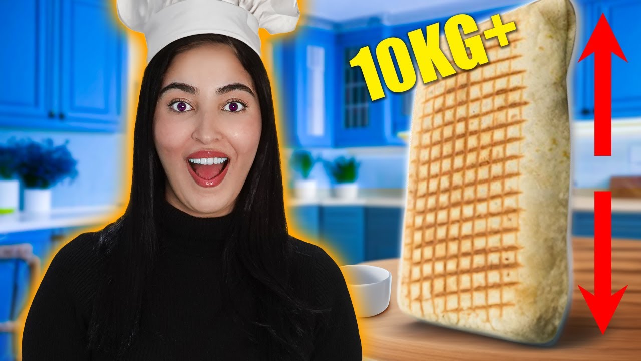 صنعت أكبر طاكوس في العالم 😱 حطمت الرقم القياسي 🤩