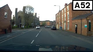 A52 Ashbourne Road & Agard Street, Derby - Eastbound