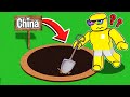 DIG TO CHINA in ROBLOX