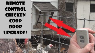 chicken control door coop remote