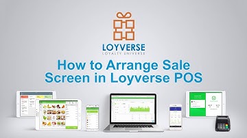 How to Arrange Sale Screen in Loyverse POS System