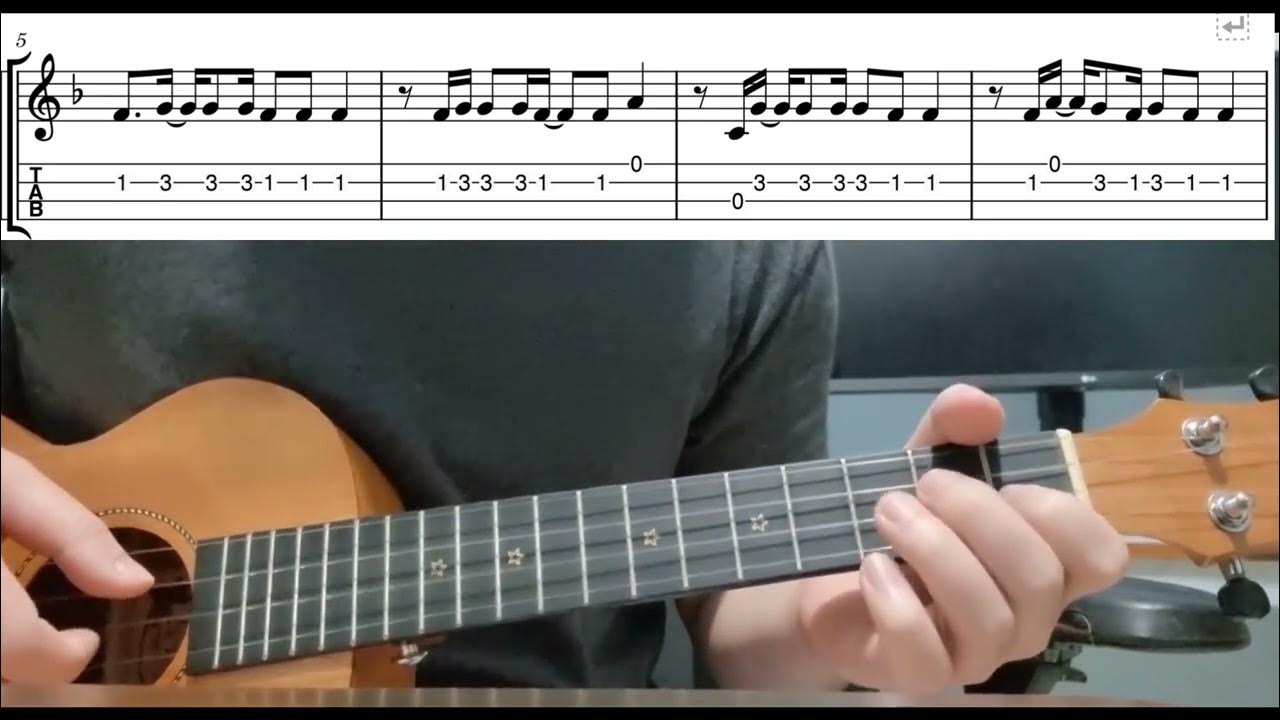 Eye Closed (Ed Sheeran) Easy Beginner Ukulele Tab Playthrough Lesson YouTube