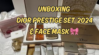 New Dior Prestige Set 2024 - Limited Edition Unboxing Dior Prestige Face Mask