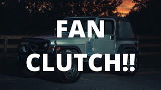 . - How to replace your Fan Clutch on your 1997-2006 Jeep Wrangler  ! - YouTube
