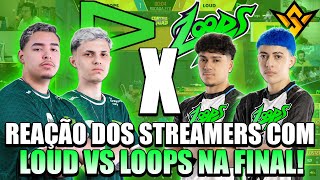 REAÇÃO STREAMERS: O L mais FORTE DOMINOU a FINAL 4v4 WB !
