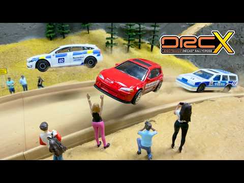 Rally Chaos & Carnage (Honda vs. Volvo) Diecast Racing