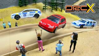 Rally Chaos & Carnage (Honda vs. Volvo) Diecast Racing screenshot 1