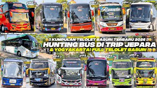 HEBOH‼️ KUMPULAN BUS TELOLET TERBARU DI JOGJA & JEPARA BANYAK ARTIS BUS!! FULL BASURI CORONG ATAS 🥳🤯