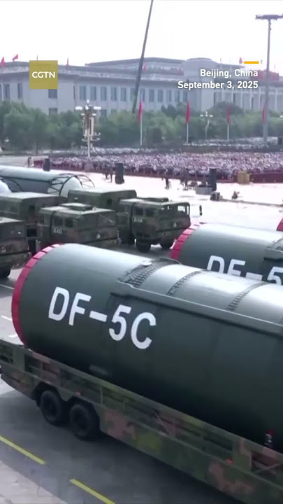China unveils the DF-5C liquid intercontinental strategic nuclear missile