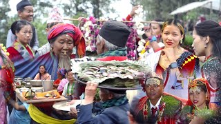 गाउँको बिहेमा बेहुला र जन्तीलाई स्वागत तथा भोज ? Village Nepal Wedding Welcome in Rural Nepal