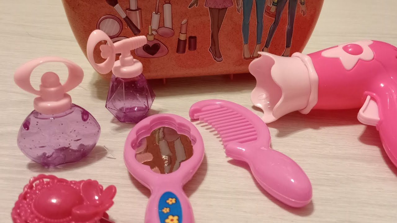 💚💛 Most satisfying ASMR! Unboxing Hello kitty beauty set ! funny toy ASMR 💗