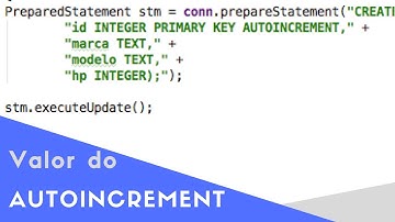 Java/JDBC - Obtendo o valor do AUTOINCREMENT após inserção de dados
