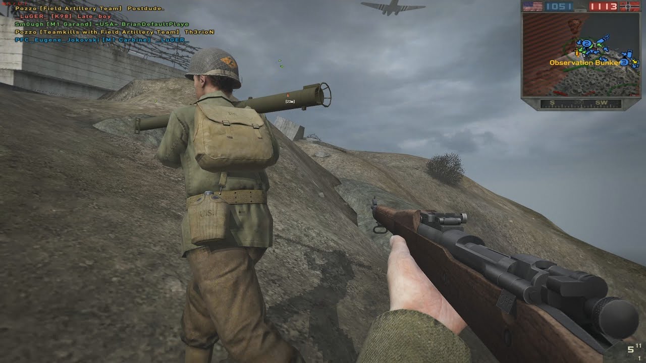 Forgotten Hope 2 Pointe du Hoc gameplay
