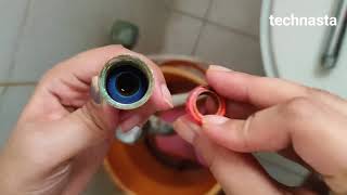 Cuff Health Faucet, Premium Hygiene Spray With Metal Hose And Holder Unboxing By Technasta