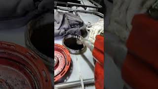 gear pump pumping waste motor oil #blackdiesel