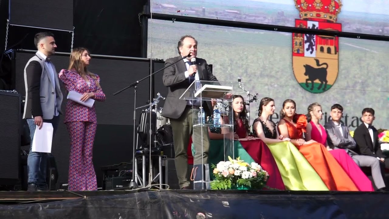 Becerril de Campos (Palencia) San Isidro 2023, Pregón de Jokin Aperribay, Presidente Real Sociedad