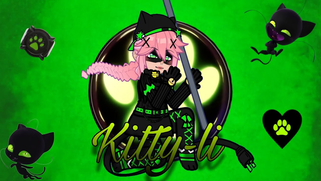 Kitty-li transformation ||Miraculous world || My oc transformation 