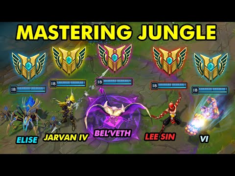 What MASTERING EVERY Jungler Looks Like 