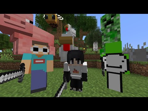 Minecraft, But All Mobs Are Giant…