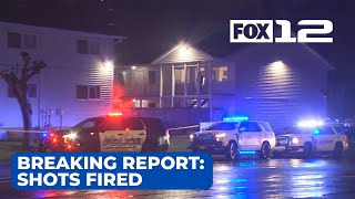LIVE REPORT Shots fired in Gresham More than 20 police 10 medical units respond