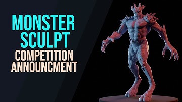 Monster Sculpt & Competition Announcement