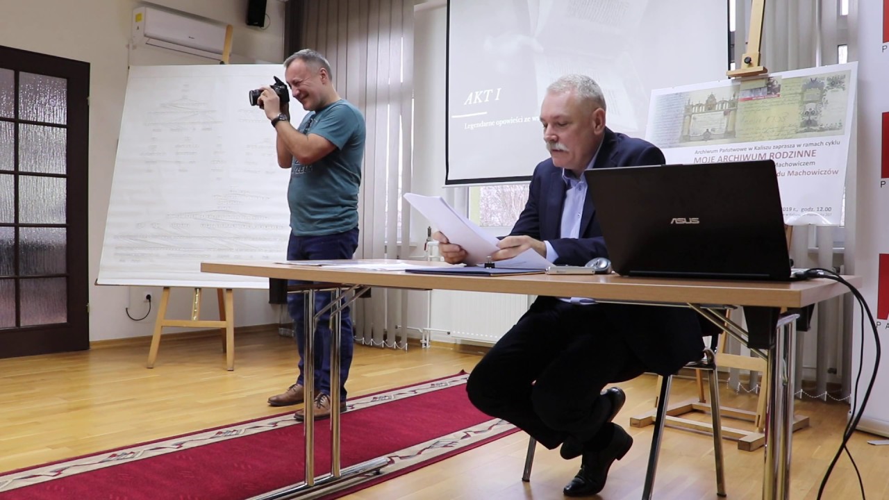 Historia Rodu Machowicz - prelekcja Mieczysława Machowicza