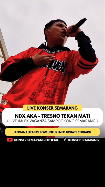 Tresno Tekan Mati - Ndx Aka Live Imlek Vaganza Semarang #konsersemarang #ndxaka #tresnotekanmati