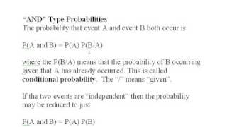 Probability, Part 3 of 5