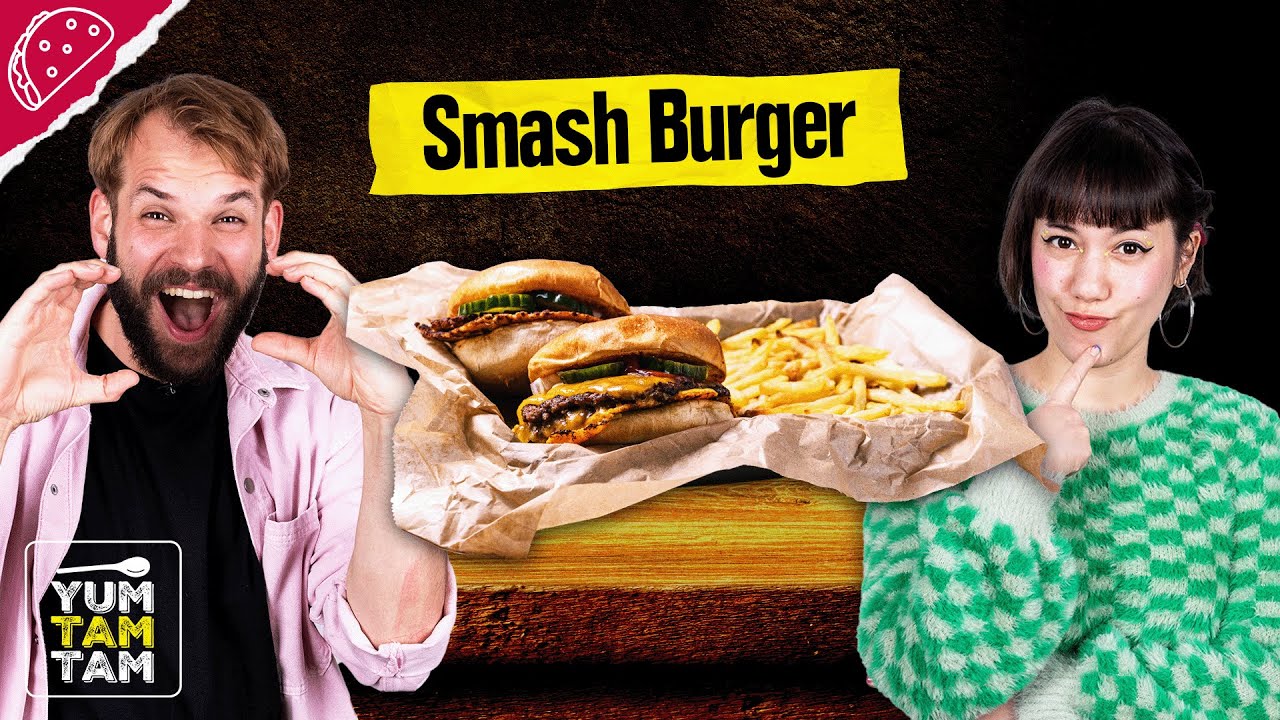Smashed Burger | Burger selber machen | Street Food Rezepte