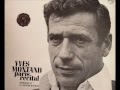 YVES MONTAND Quelqu'un - avec paroles