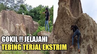 EKSTRIM !! JELAJAHI TEBING TERJAL, GOKIL SERU HABIS | TRIP VLOG