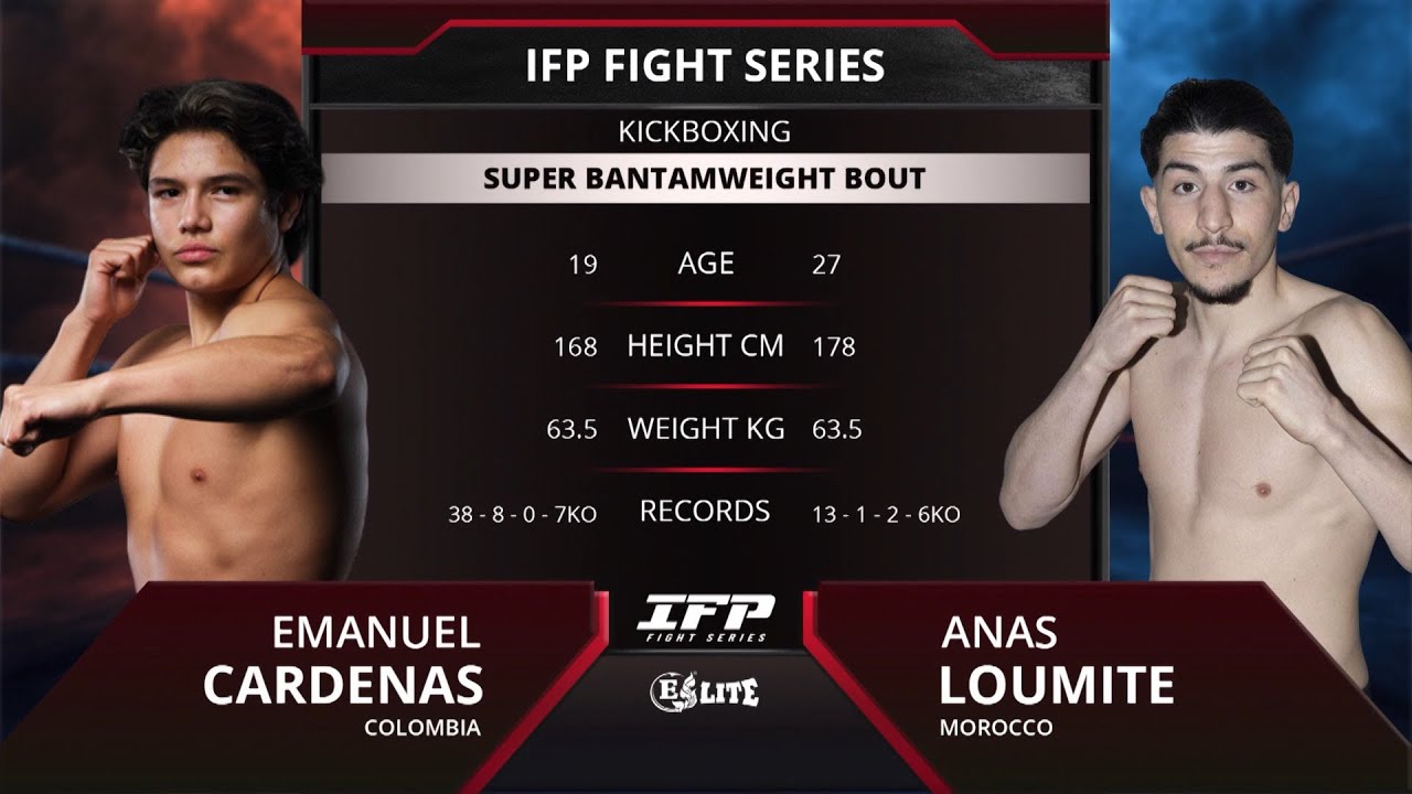 Emanuel Cardenas VS Anas Loumite | 🔥 Full Fight | IFP Fight Series, Genk - Belgium