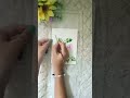 ||paint with leaves||simple idea's for painting|#shorts #ytshorts #ytshortsindia
