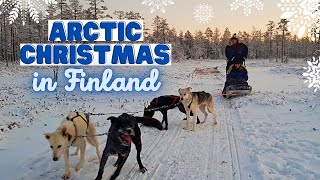 WHITE CHRISTMAS in Rovaniemi Finland - Husky Sledding, Glass Igloo, Santa Claus Village ❄️?