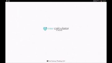 RMR Calculator & Tracker - Android App